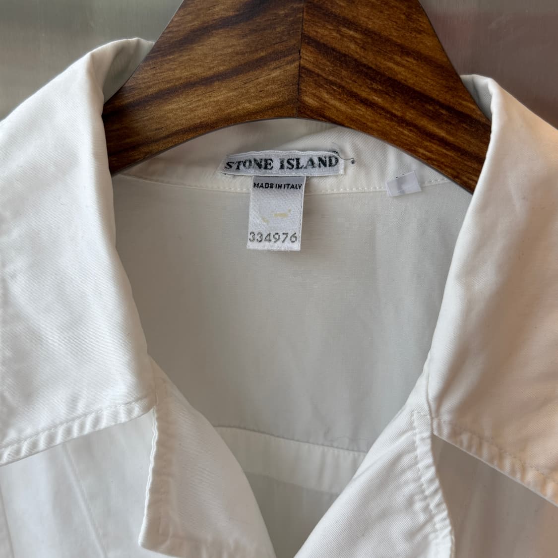 스톤 아일랜드 심볼 화이트 셔츠 상품이미지6
