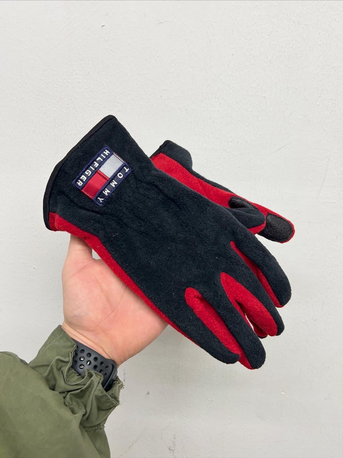 타미힐피거 올드스쿨 플리스 장갑 상품이미지1