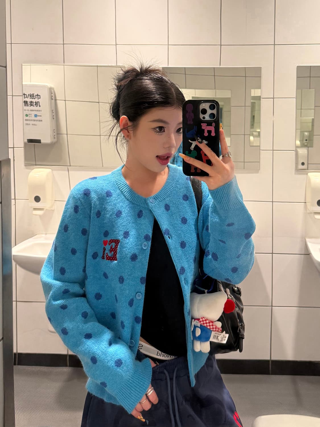 크루넥 가디건 (3color) 상품이미지3