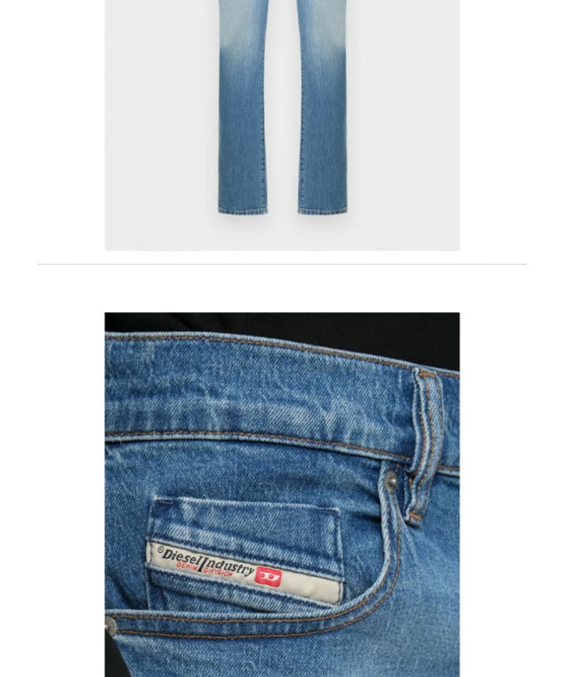 디젤 남자 스트럭트 슬림 핏 청바지 데님팬츠 진 01 상품이미지2