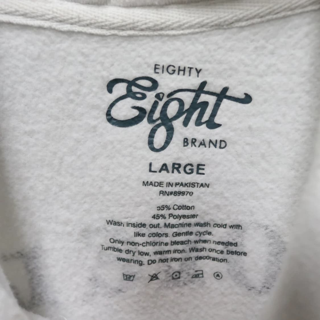 에잇티에잇 로즈 스컬 프린팅 후드티 60790 상품이미지9