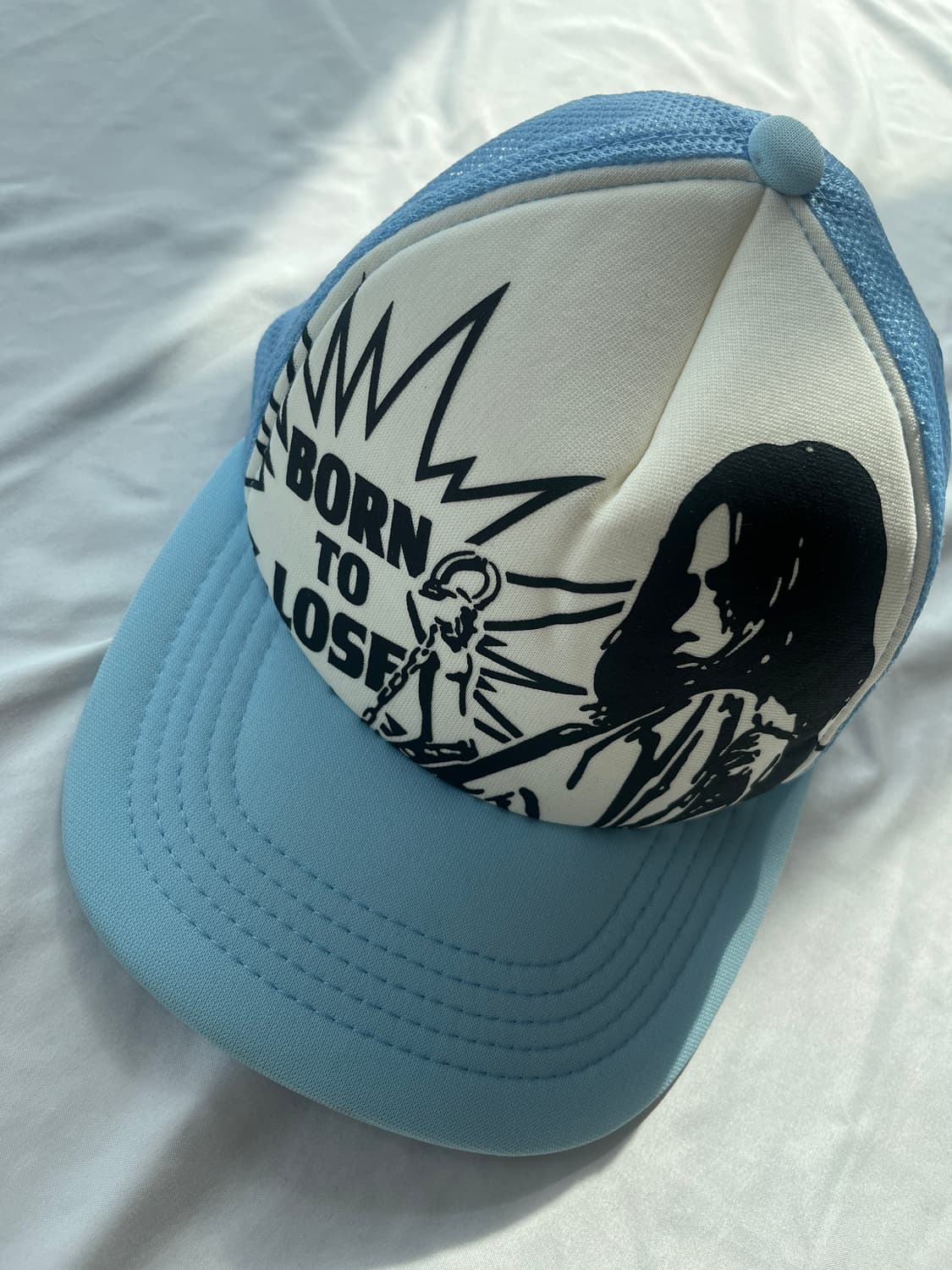 히스테릭 글래머 BORN TO LOSE 장발남 메쉬 캡 스냅백 모자 상품이미지2