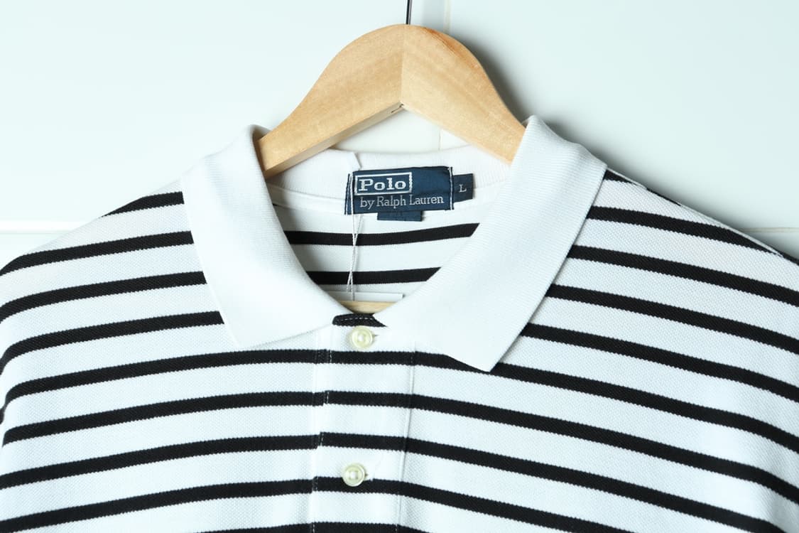 (L-3XL) 폴로 랄프로렌 반팔 카라 티셔츠 USA 흰검-H32908 상품이미지6
