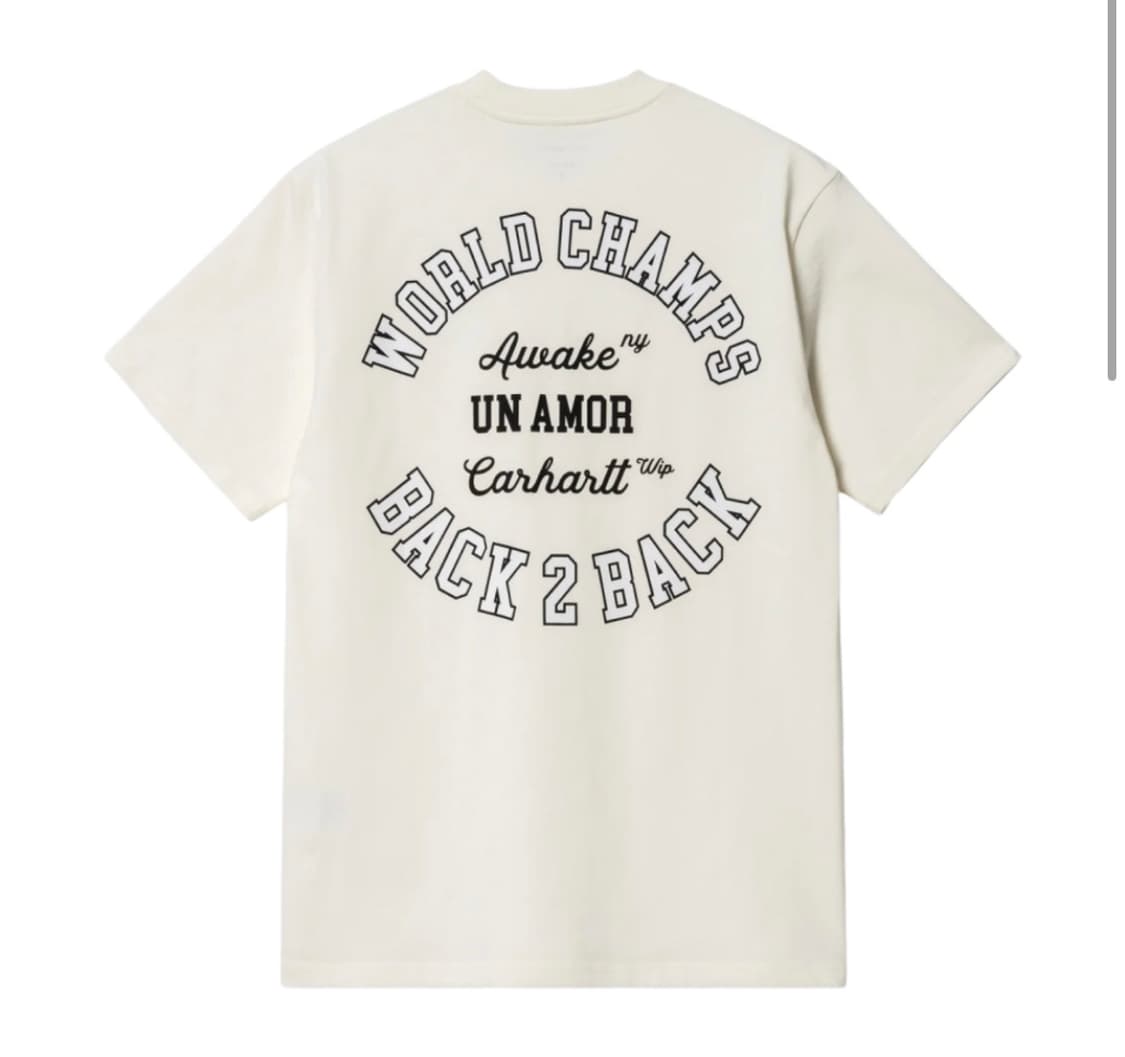 칼하트 어웨이크 뉴욕 크림 반팔 xl 상품이미지1