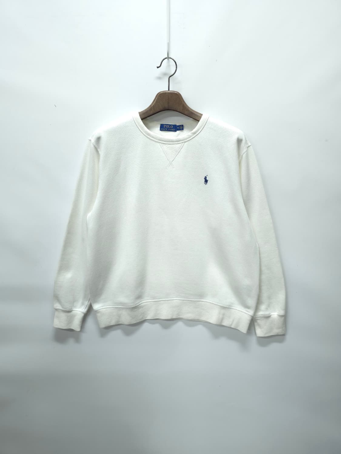 폴로 랄프로렌 남성 네이비 포니 기모 맨투맨 (95~100) 상품이미지1