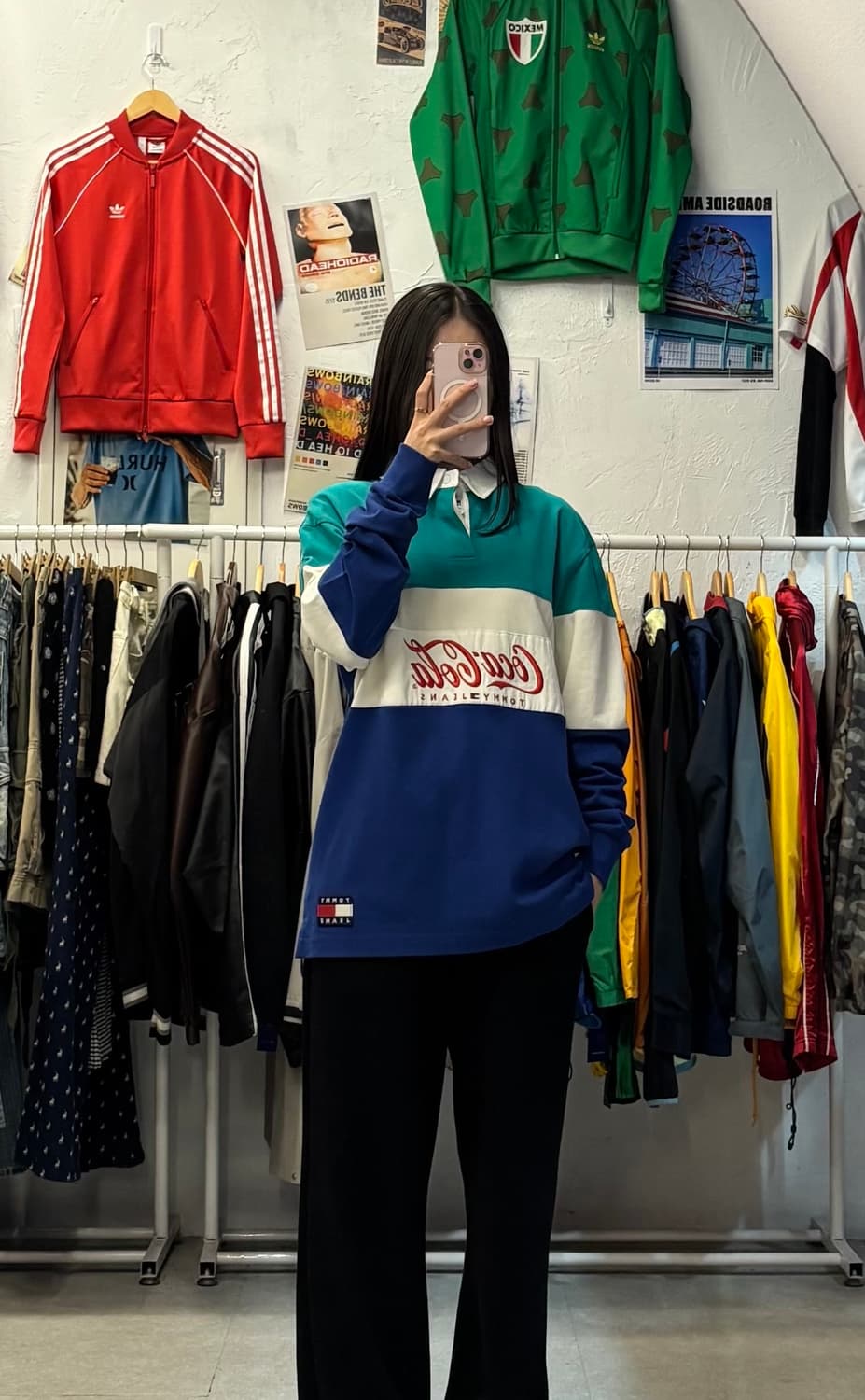 타미힐피거 x 코카콜라 멀티컬러 럭비티 S 상품이미지1