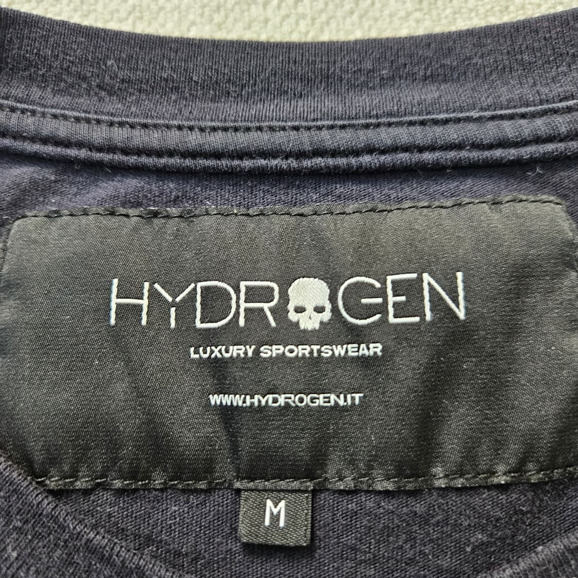 M 하이드로젠 해골로고 반팔티0409Y 상품이미지3