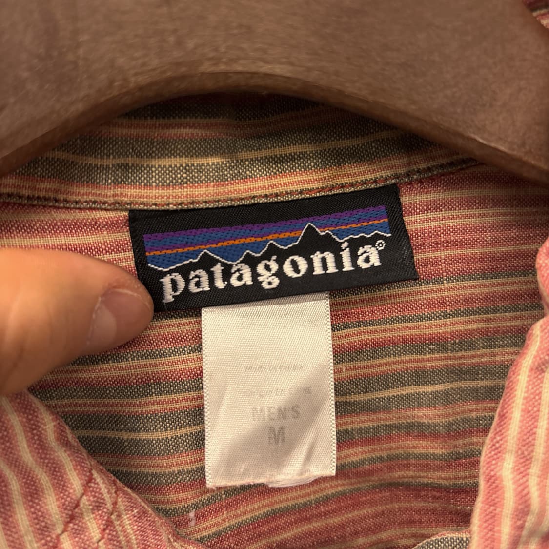 00s 파타고니아 오가닉코튼 헴파시스 스트라이프 린넨셔츠 N1023 상품이미지8