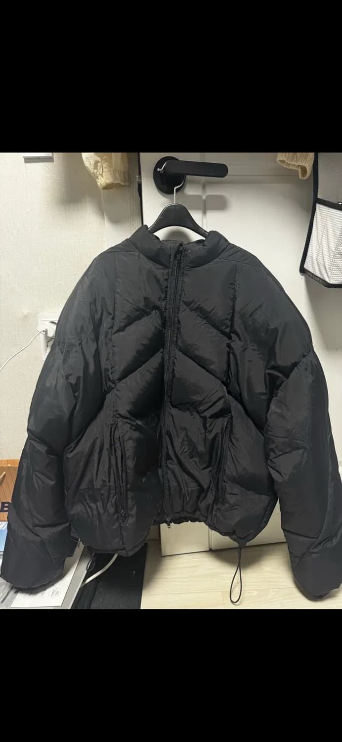 무료배송) 르마드 라운드 덕 다운 패딩 블랙 2 size 상품이미지1