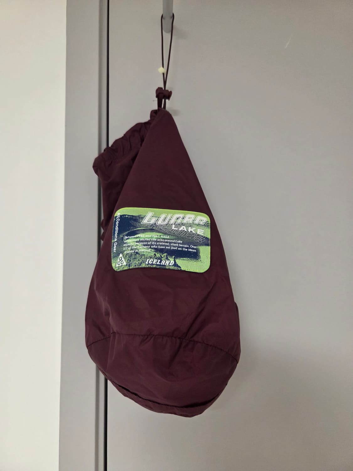 나이키 acg 써마핏 루나레이크 패딩 마룬 s사이즈 상품이미지4