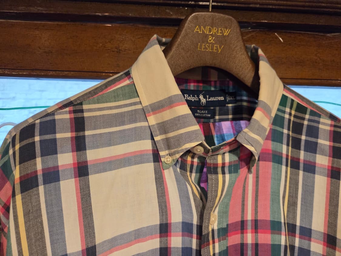 00'S 폴로랄프로렌 마드라스셔츠 상품이미지2