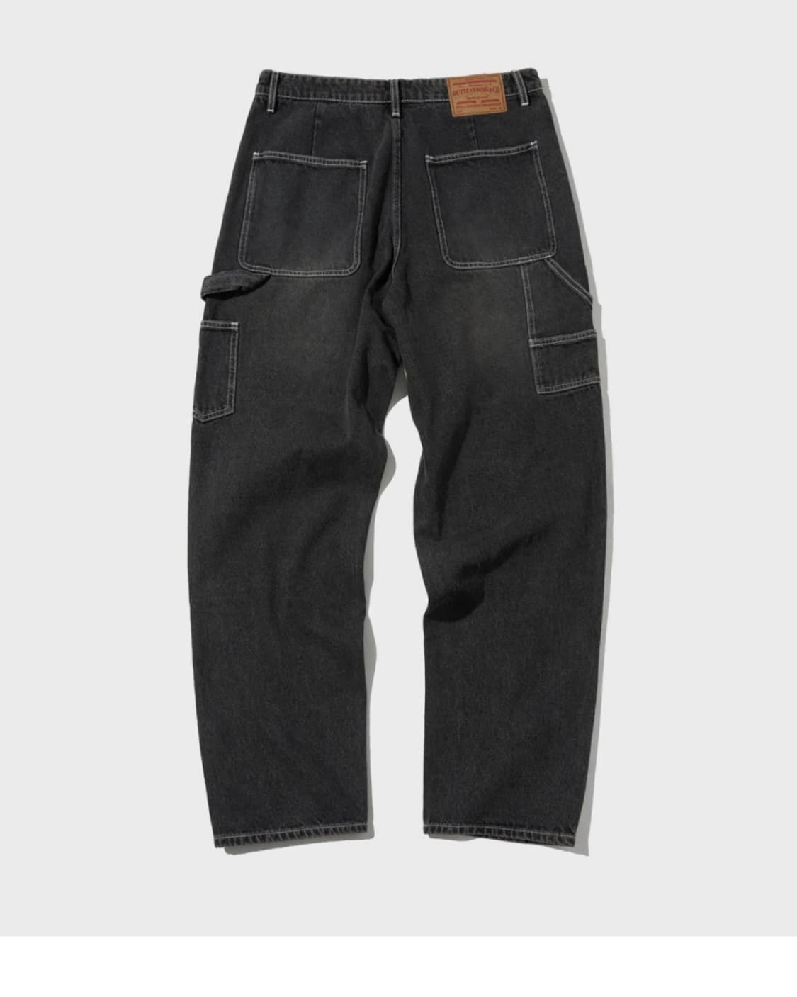 아웃스탠딩 루즈핏 카펜터팬츠 블랙데님 L LOOSE FIT CARPENT 상품이미지7