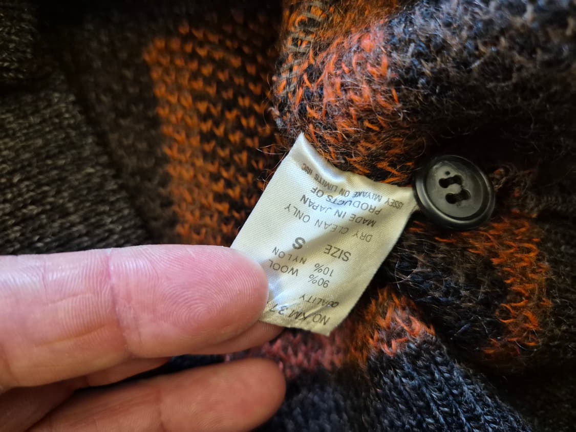 80s isseymiyakemen  mohair collar kint 상품이미지5