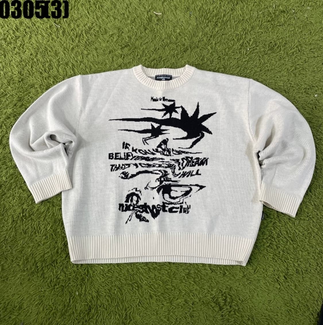 나이스고스트클럽 니트 스웨터 상품이미지1