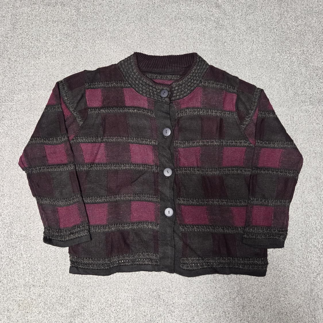 Made in Japan 간사이 니트 가디건 L(100) 상품이미지1