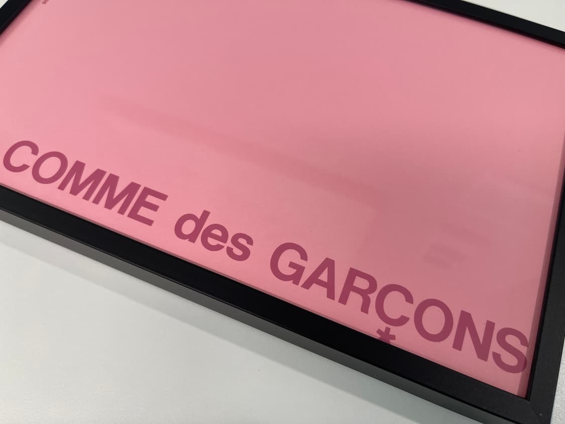 꼼데가르송 COMME des GARCONS 아트 포토 AD2005 핑크 상품이미지2