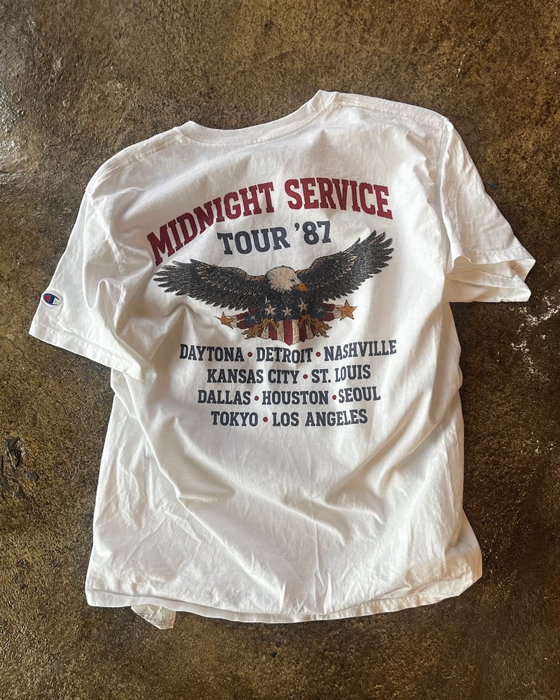 Champion Vintage Custom Tour Tee 상품이미지4