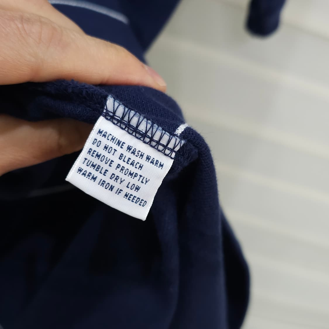 90s 폴로랄프로렌 스트라이프 반팔 카라티- L 상품이미지10