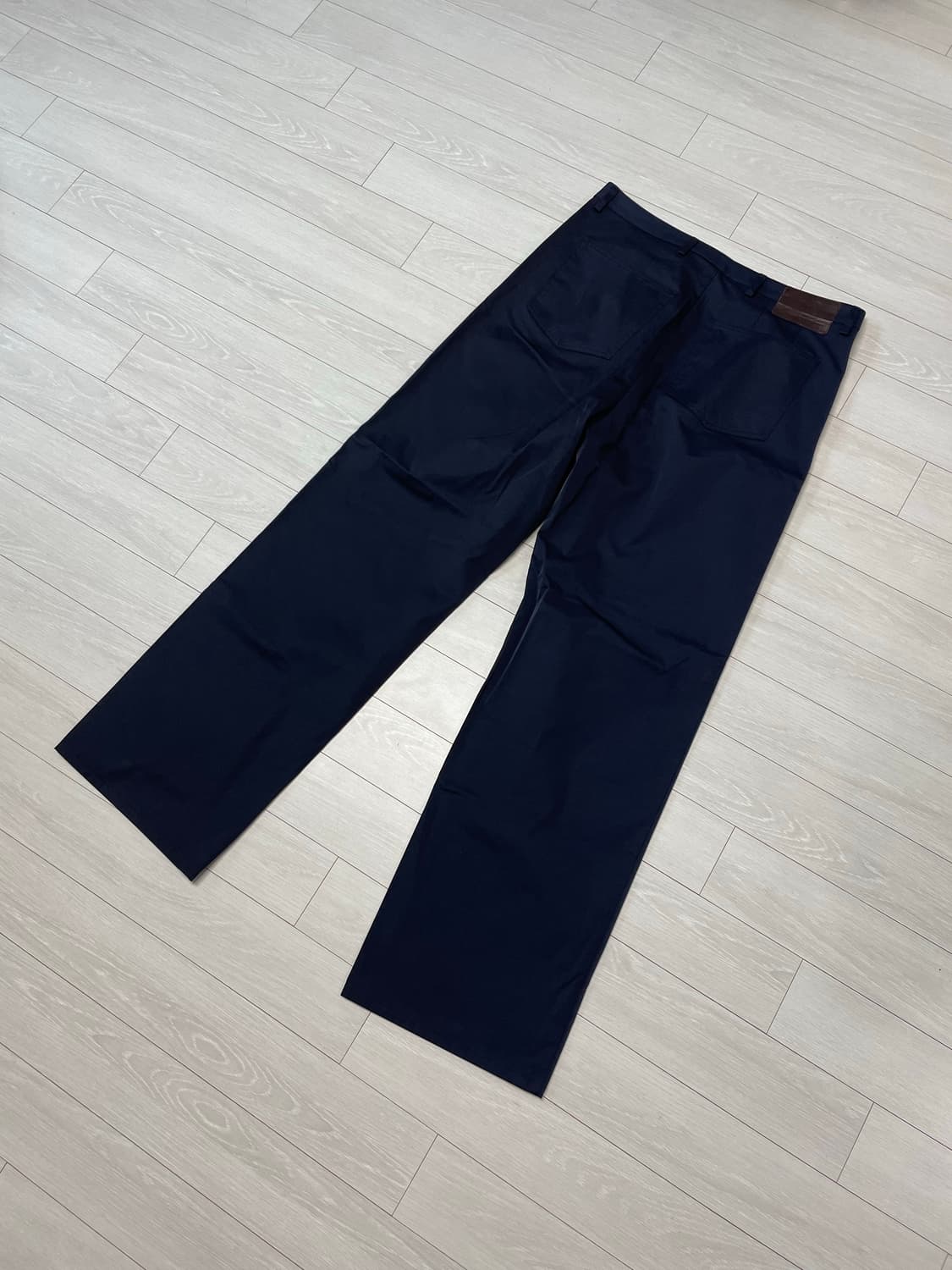 애니타임로릭 Pansy Lettering Pants-Navy 상품이미지8