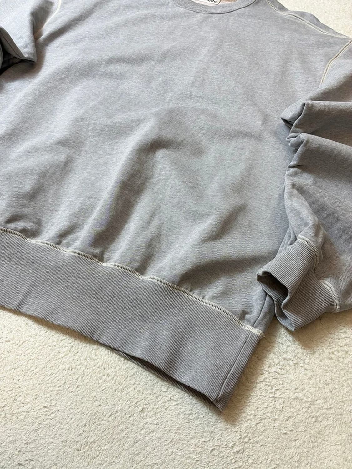 러프사이드 A/W 오버핏 헤비코튼 맨투맨 PN6860 상품이미지3