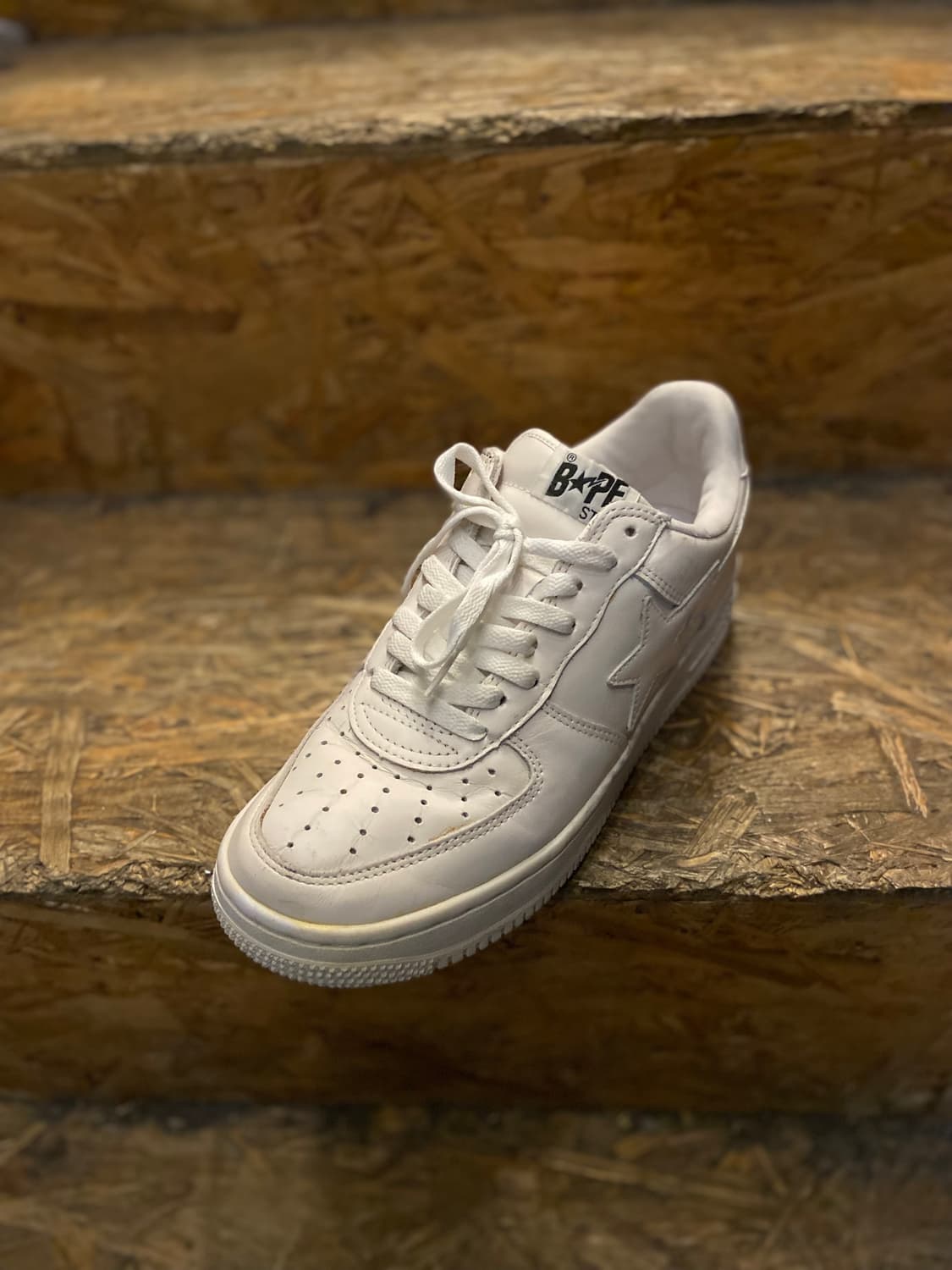 00s A Bathing Ape 초창기 베이프 스타 화이트 포스 상품이미지2