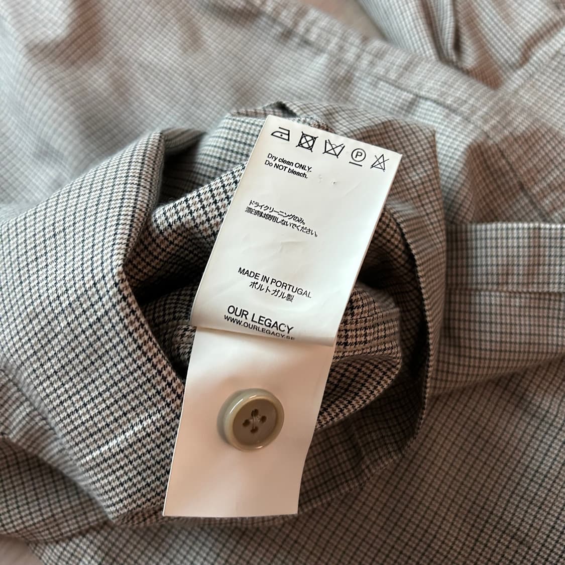 아워레가시 헤링턴 박스 자켓 상품이미지6