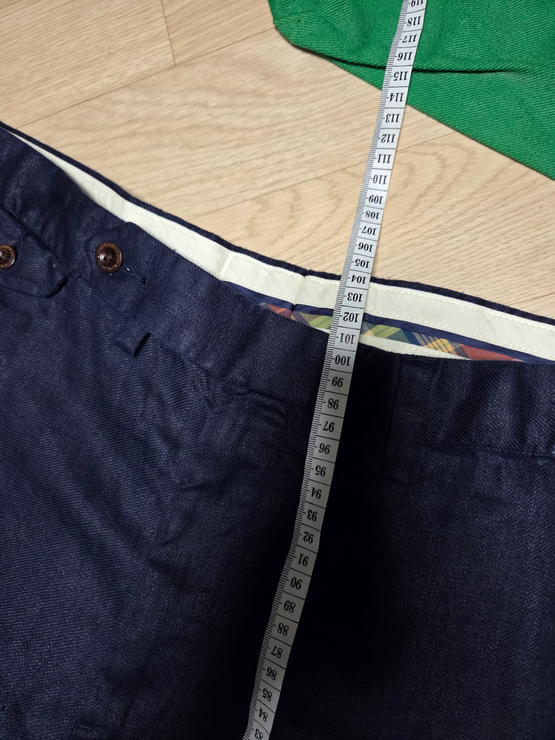(새상품)폴로 랄프로렌 곤색 네이비 린넨팬츠 슬랙스  상품이미지7