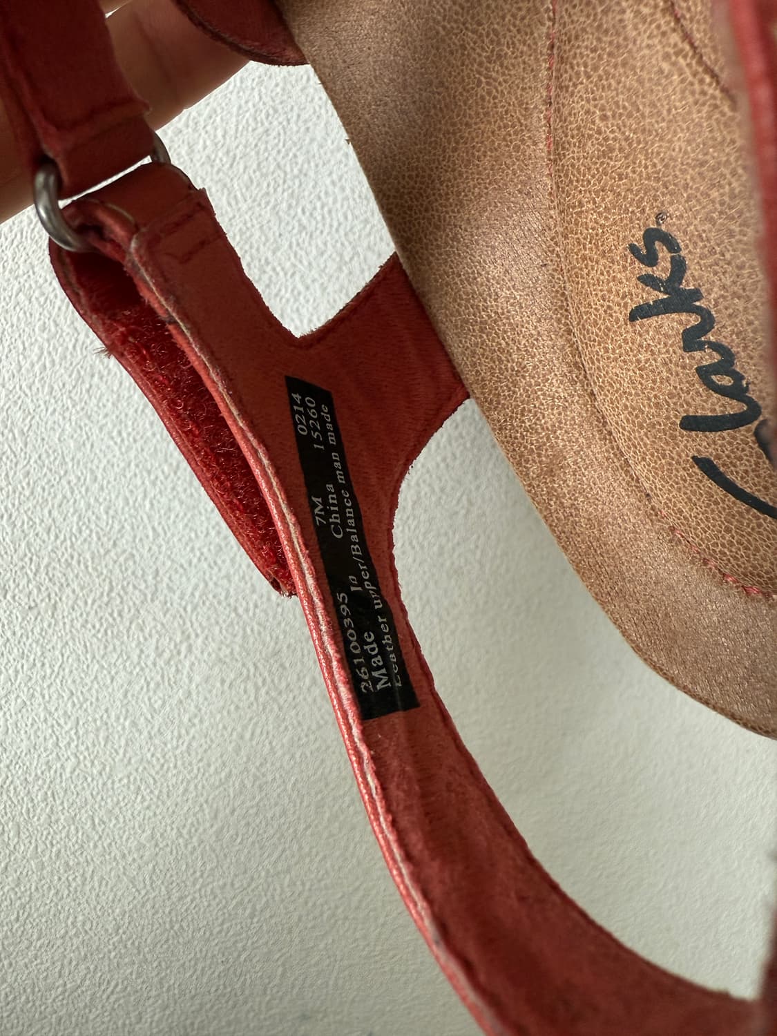 [7M]클락스(Clarks) 레더 샌들 상품이미지10