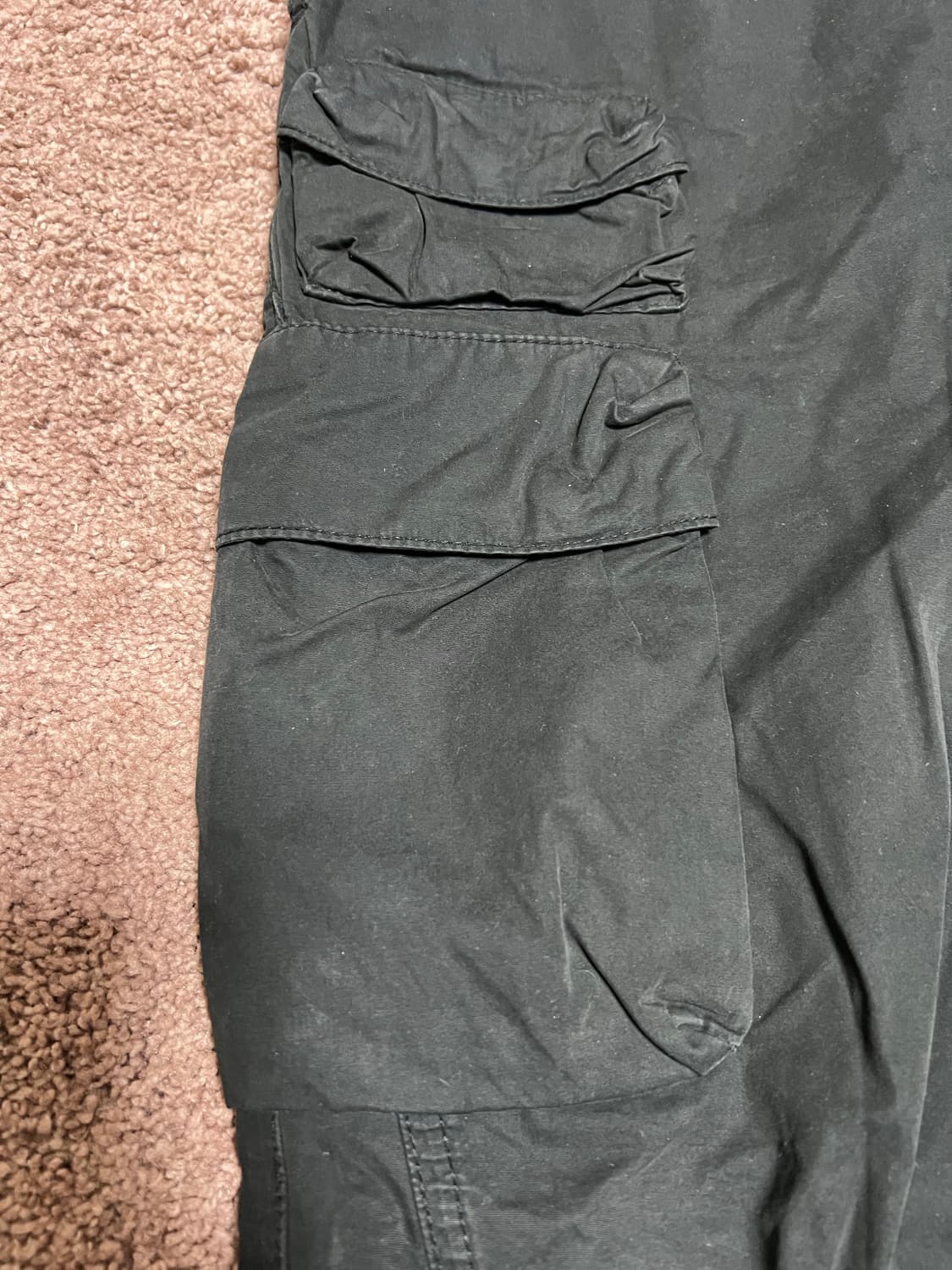 kith 밴딩 카고 블랙 팬츠 상품이미지3