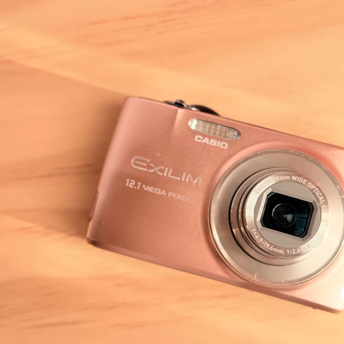 🎀태연 픽🎀카시오 엑슬림 EX-Z400 핑크골드빈티지디카 상품이미지3