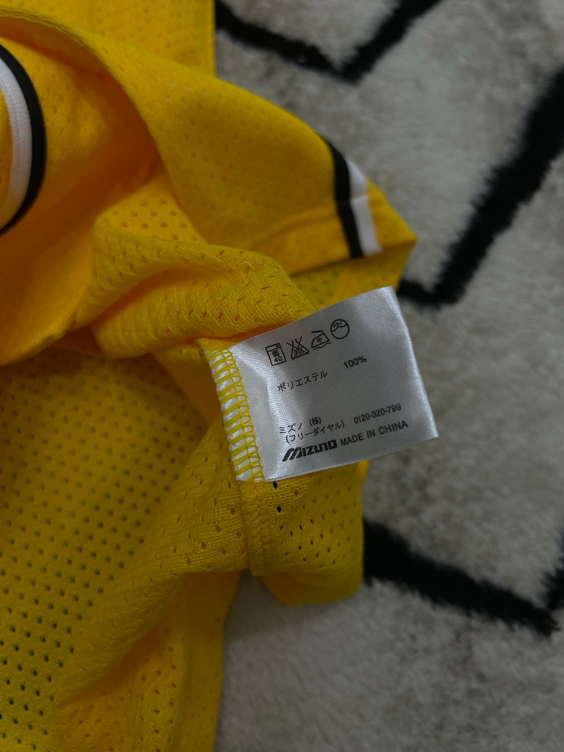 [S]미즈노 한신타이거즈 반팔 매쉬 유니폼 상품이미지5