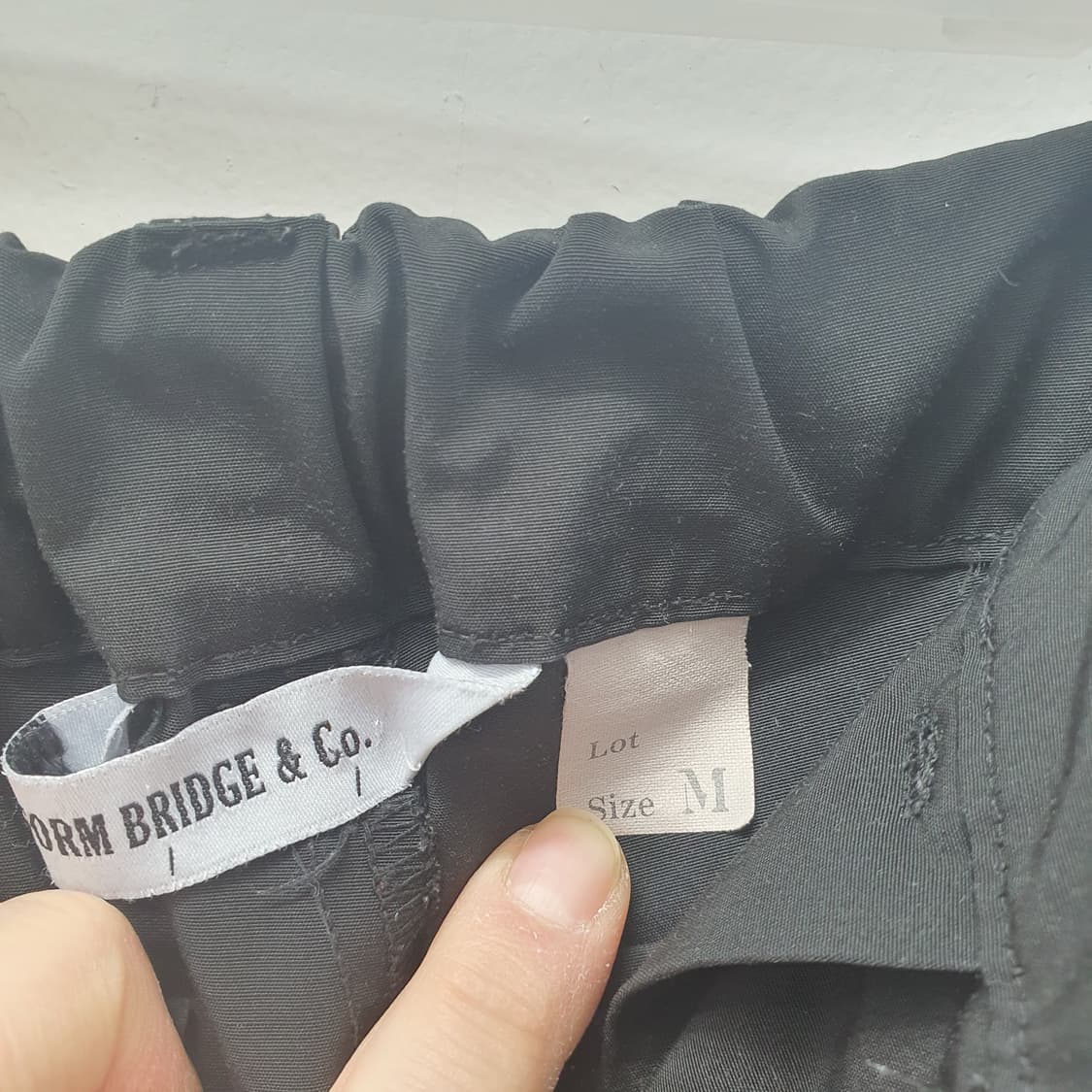 유니폼브릿지 카고팬츠 블랙 상품이미지3