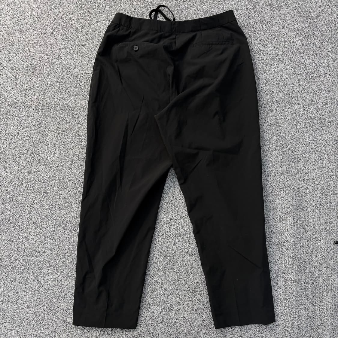 XL 유니클로x띠어리 캐주얼 핀턱 슬랙스 0304J 상품이미지2