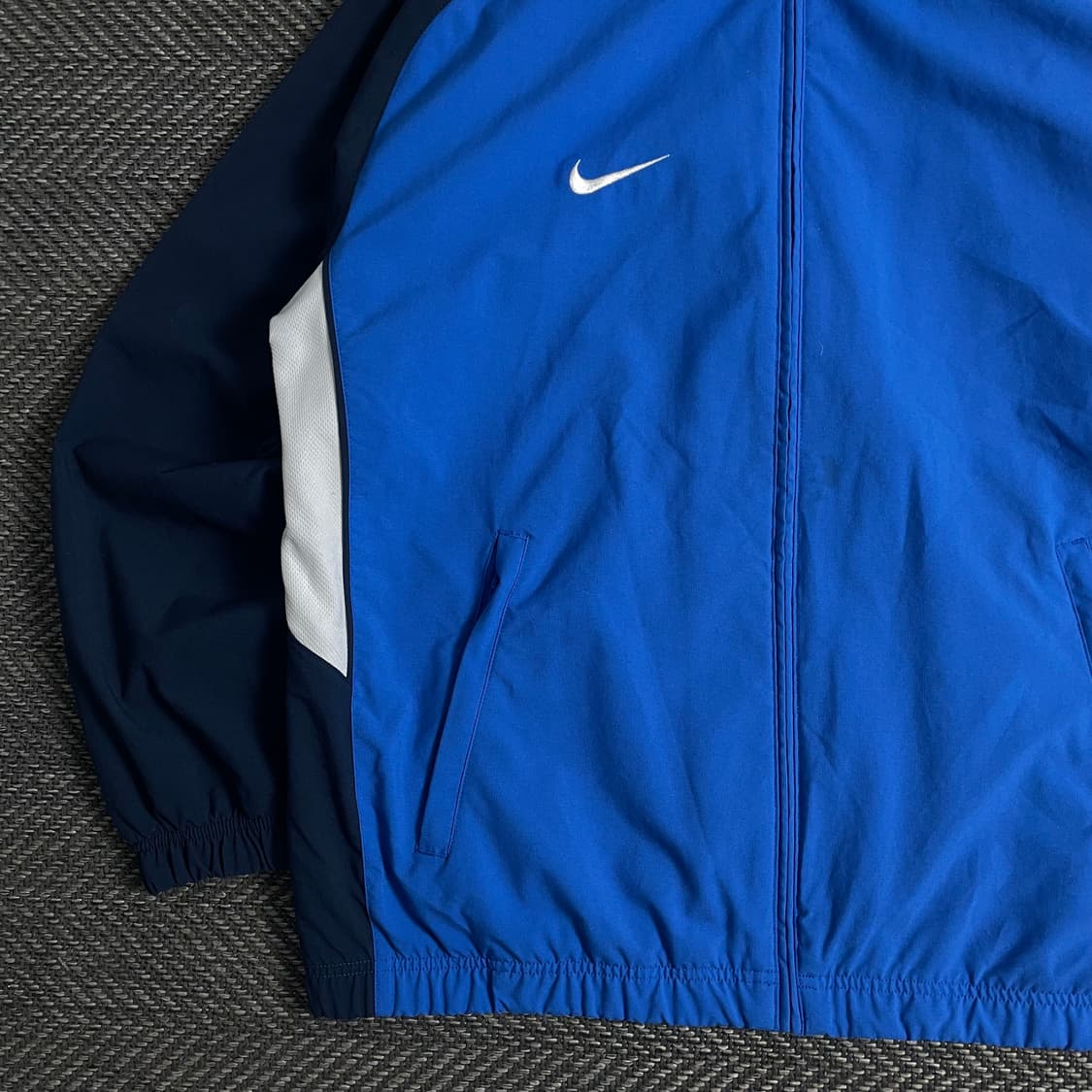 나이키 스우시로고 네이비 배색 바람막이y 3067 상품이미지4