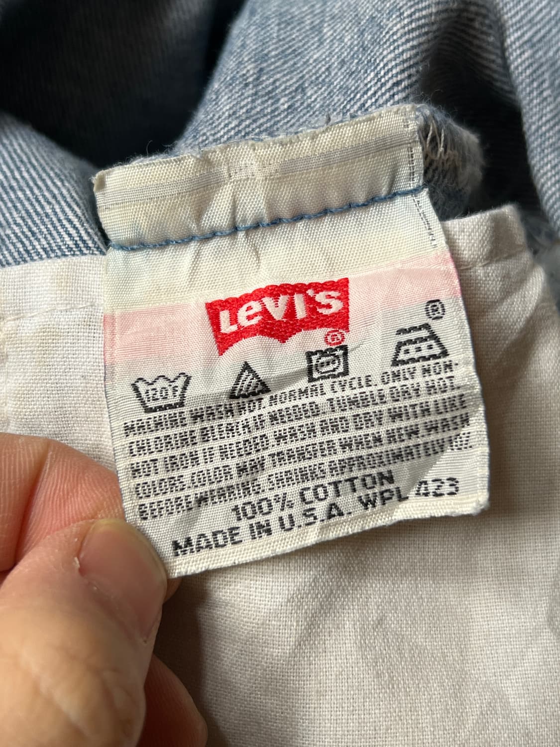 [32]90's 리바이스 501XX Made in USA 데님팬츠 S20 상품이미지9