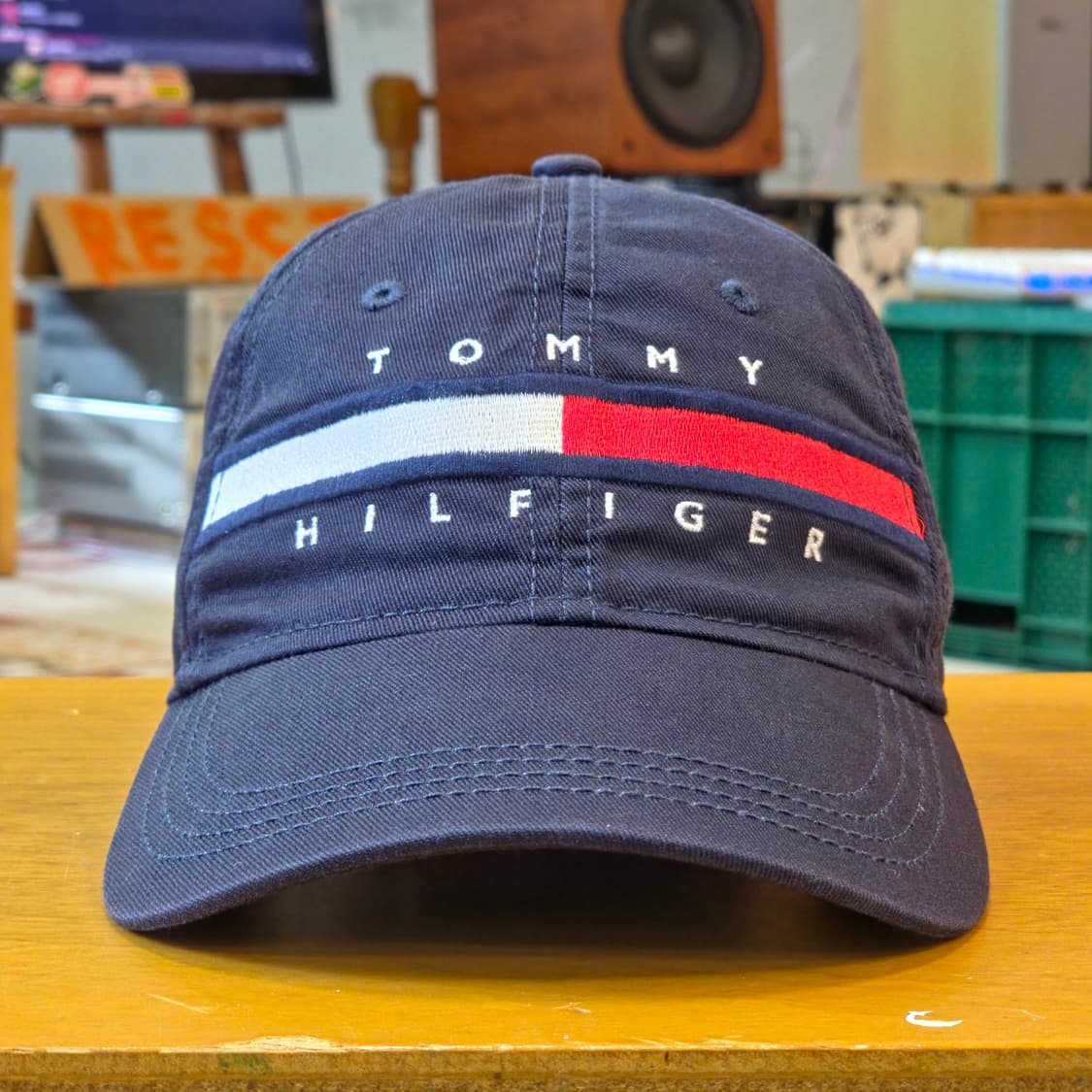 타미힐피거 네이비 볼캡 모자 상품이미지2