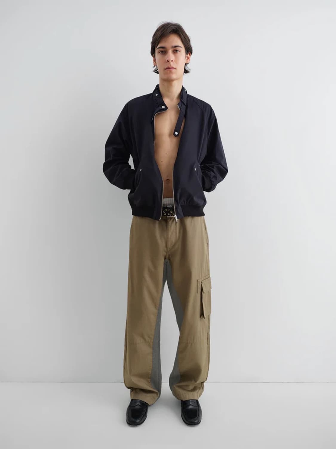 기마구아스 gimaguas scott jacket 네이비 상품이미지5