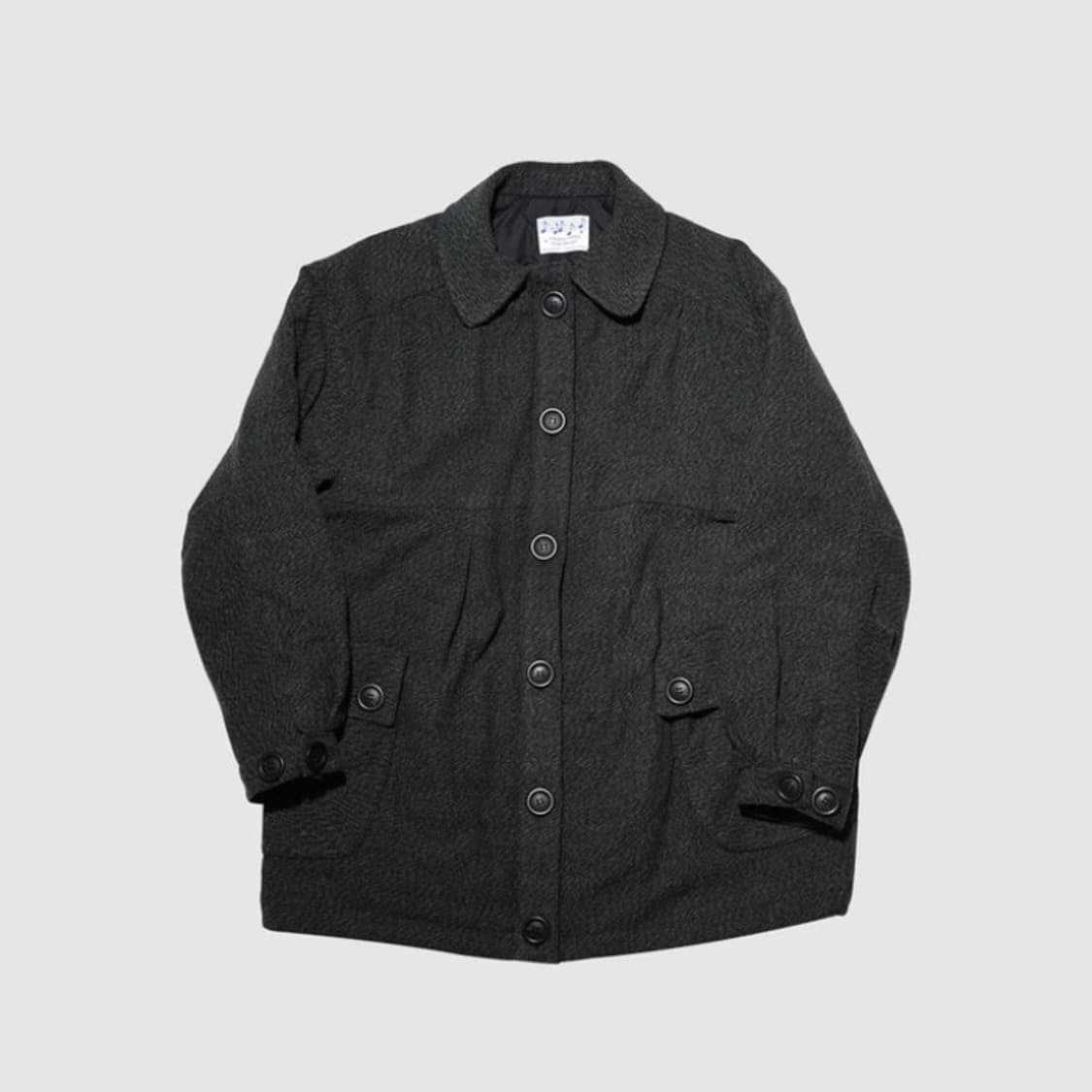 인앤양인하모니 muffler coat 머플러 코트 차콜 상품이미지1