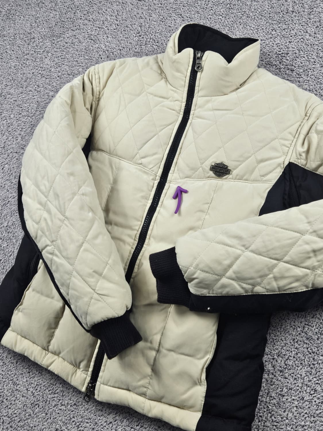 할리데이비슨 모터 바이커 패디드 푸퍼 자켓 ( XS ) / 10544 상품이미지6