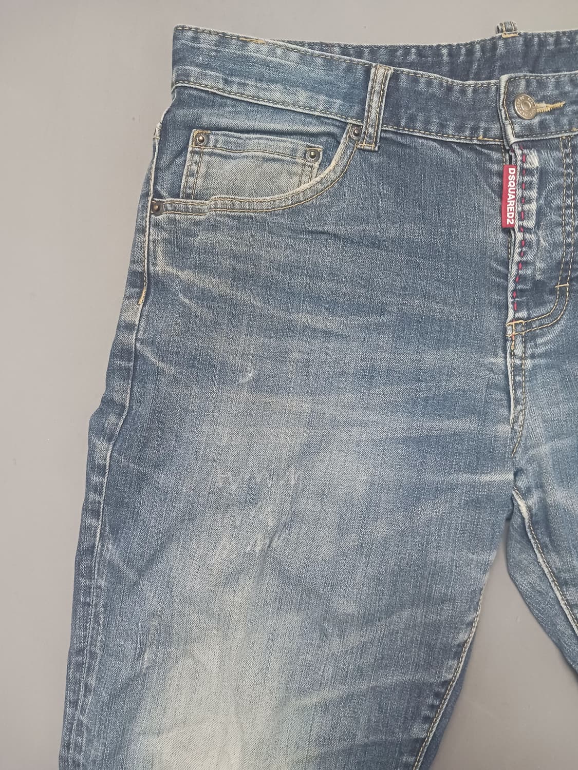 [34] 디스퀘어드2 루키포켓 슬림진 청바지 상품이미지3