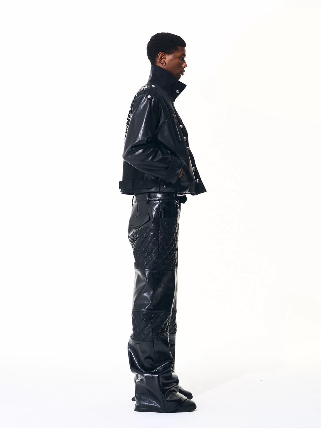 Opium Blackroot Shear Leather Jacket 상품이미지7