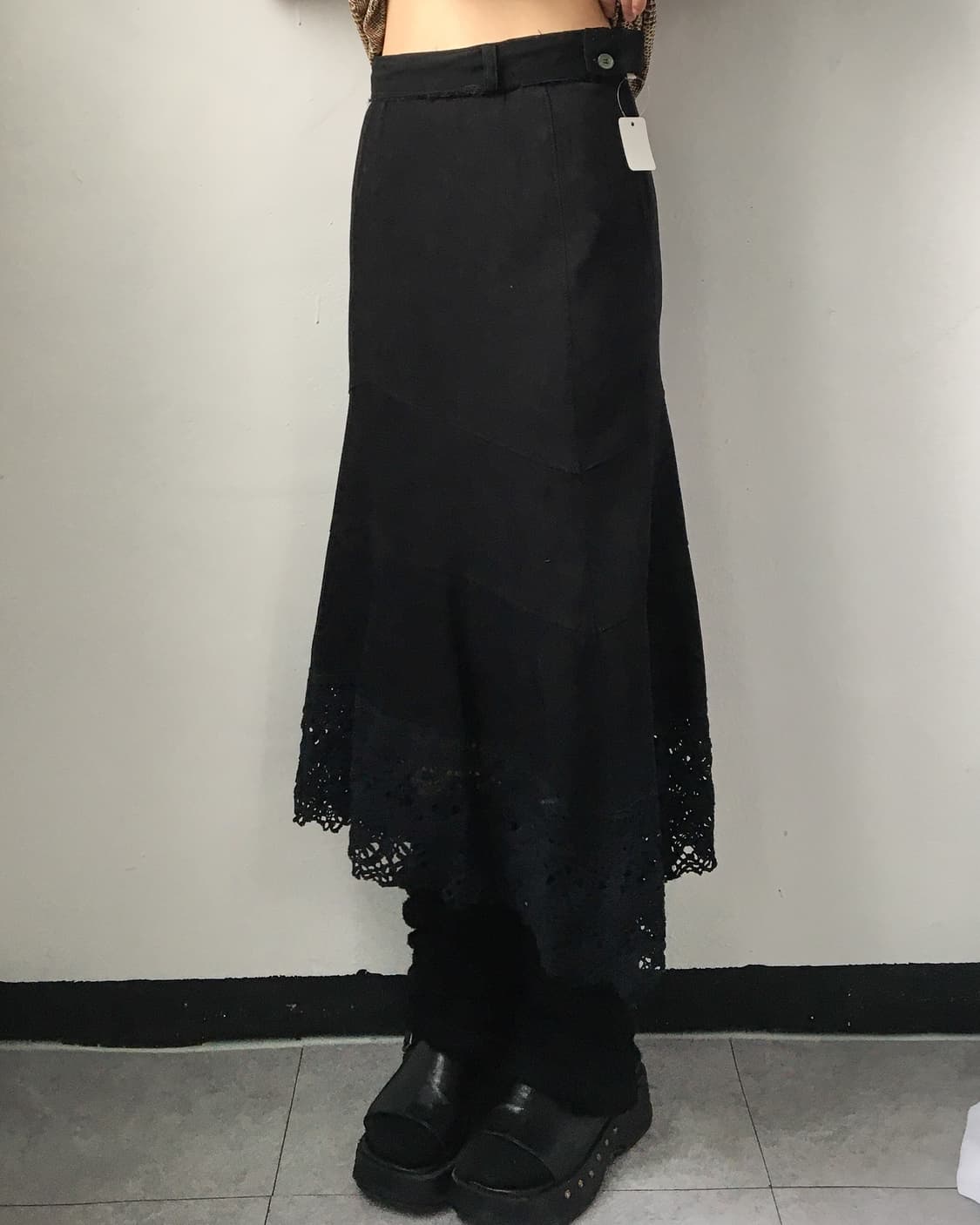 Lest rose Crochet trimming skirt 상품이미지4