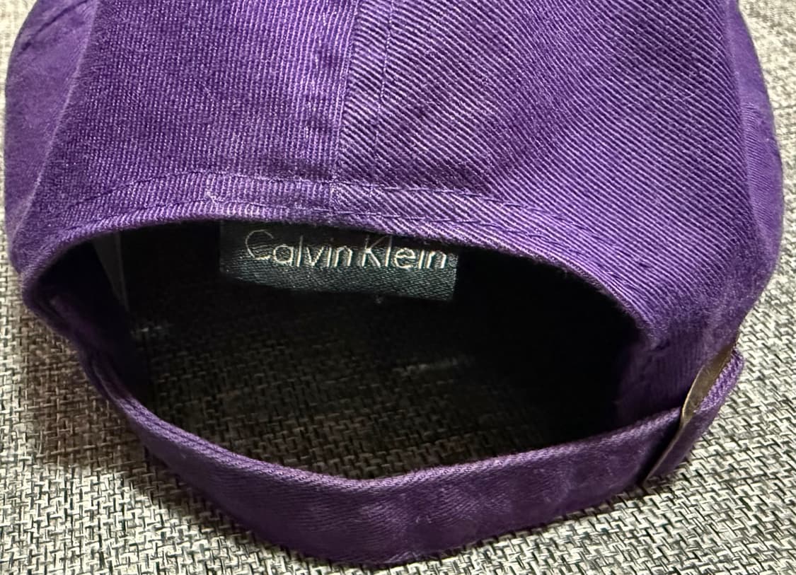캘빈클라인 빈티지 퍼플 볼캡 상품이미지3