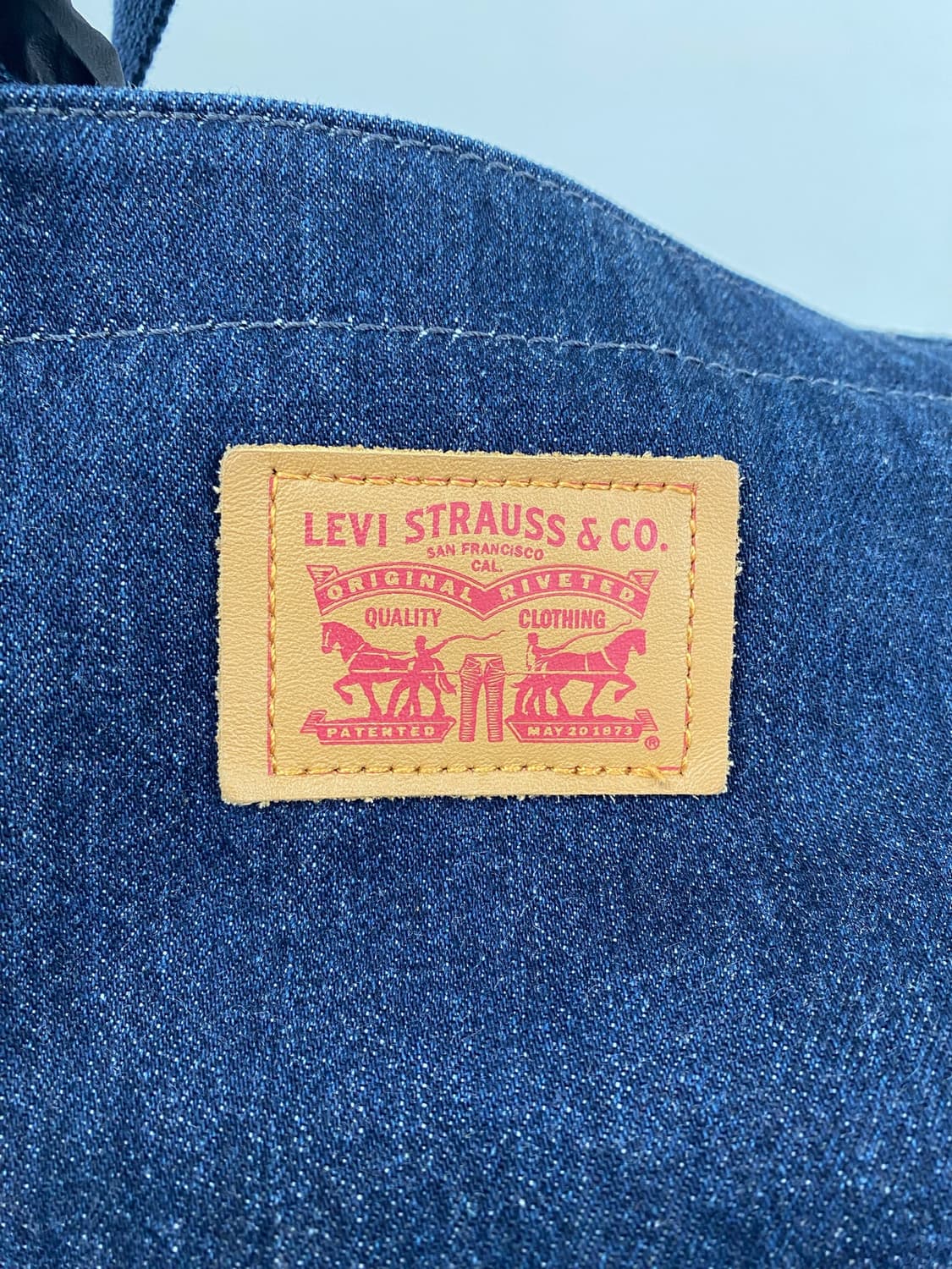 리바이스 Levi’s 데님 포켓 토트백 <116> 상품이미지6