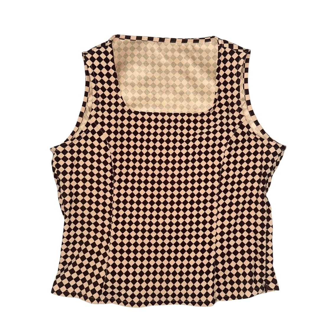 Brown Mono Sleeveless 상품이미지1
