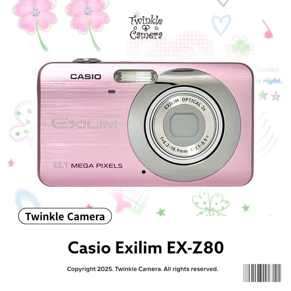 (카리나pick✨)Casio Exilim 카시오 엑슬림 EX-Z80 상품이미지1