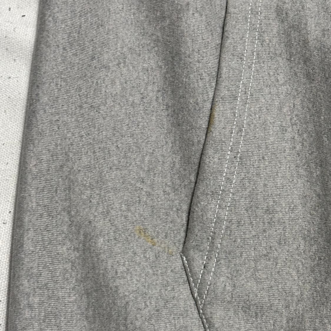 L 스투시 빅로고 그레이 후드티 상품이미지8