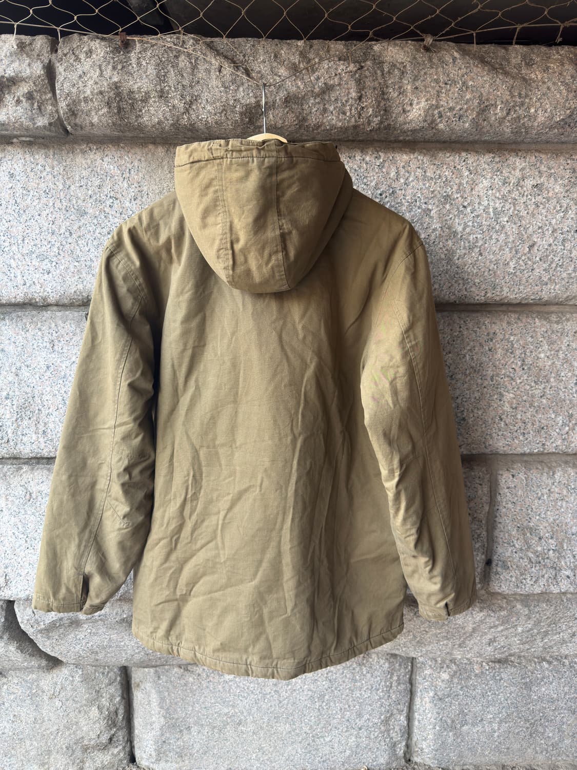 00년대 초반 올드 스투시 버버리 체크 마운틴 파카 상품이미지3