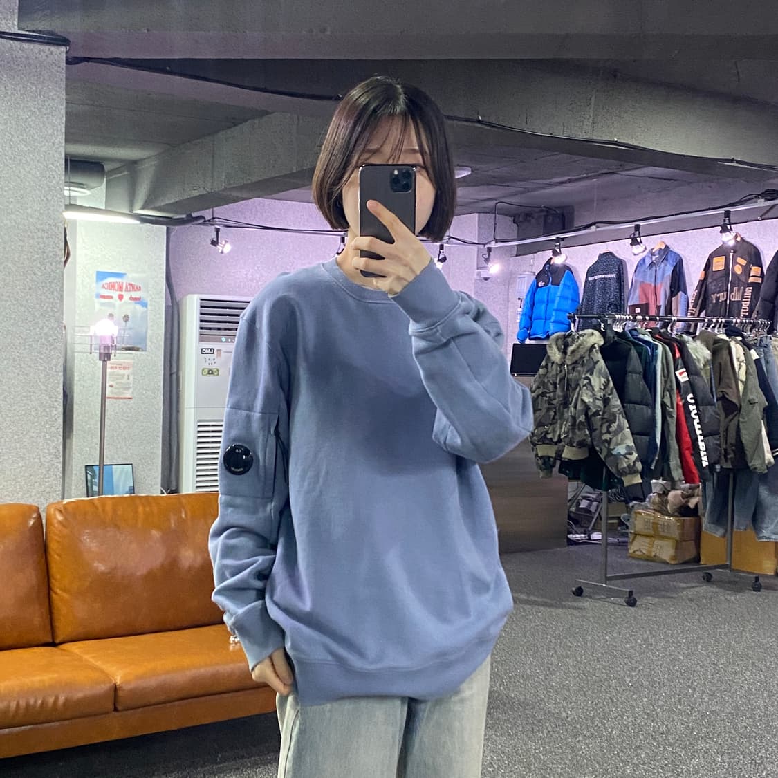 cp company 고글와펜 스카이 스웻 B3666 상품이미지1