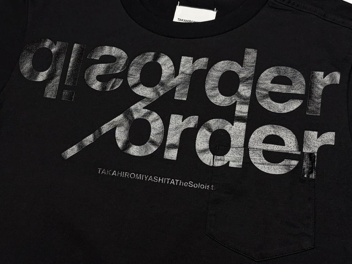 disorder/order T-shirt 상품이미지3